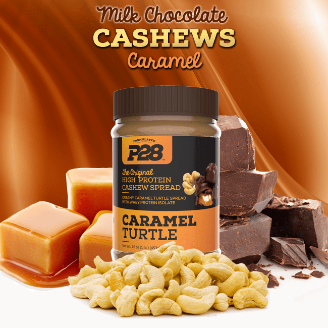 P28 High Protein Spreads Caramel Turtle 16oz  TEMPORARELY UNAVAILABLE