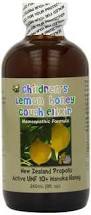 Pacific Resources International Children's Cough Elixir Lemon 8 oz