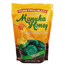 Pacific Resources International Manuka Dark Chocolate Mints 18 ct