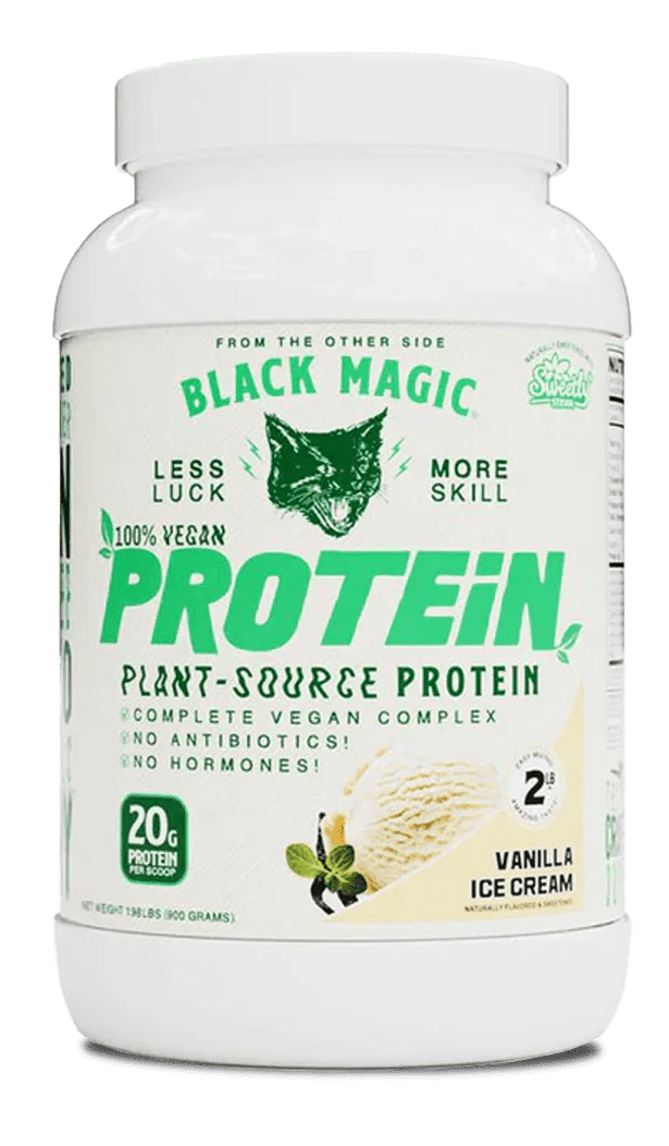 Black Magic Supplements - Plant Protein 2pnd 25 Servings Vanilla Ice Cream