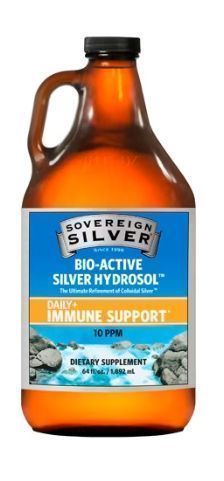 Soverieng Silver - 64 oz Silver Hydrosol 10 ppm