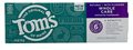 Tom's of Maine Plus Deep Clean Whitening Toothpaste Spearmint  4 oz Toothpaste with Fluoride