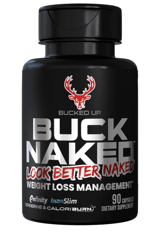 Bucked Up Buck Naked (Look Better Naked) Weight Loss Management 90 Caps