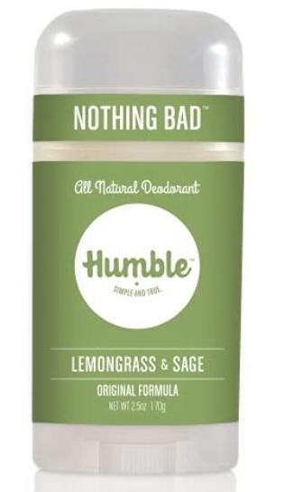 Humble - Lemongrass & Sage 2.5 oz Deodorant (stick)