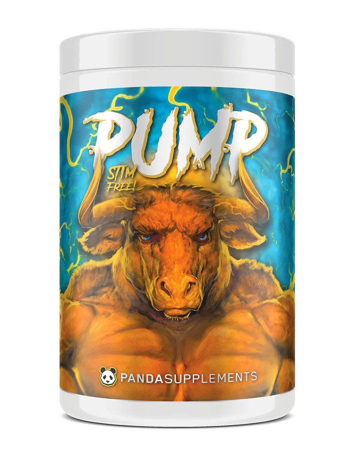 Panda Supplements Pump - Stim Free 20/40 Servings Peach Gummy 