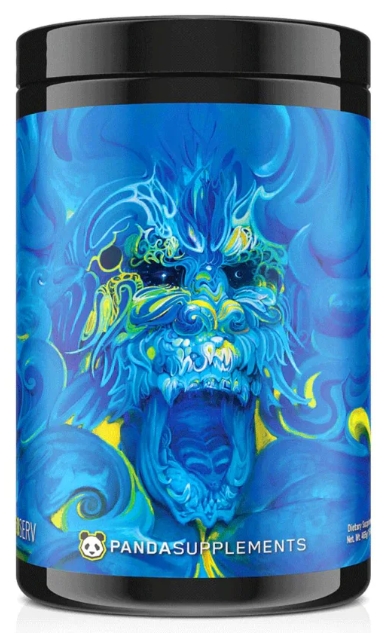 Panda Supplements Rampage High Stim Pre - Workout Blue Venom Flavor 50 servings