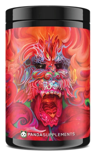 Panda Supplements Rampage High Stim Pre - Workout Unicorn Blood Flavor 50 servings