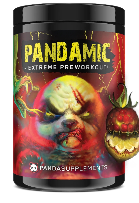 Panda Supplements Pandamic Extreme Pre - Workout 25 Serv Raspberry Lemonade