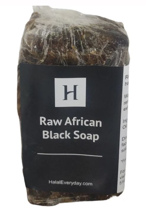 Halal Everyday - Raw African Black Soap 8/oz