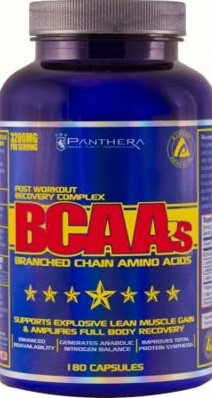 PANTHERA PHARMACEUTICALS Bcaa'S 180 Caps