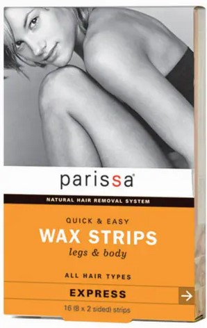 Parissa Laboratories Wax Strips Legs & Body 16Ct