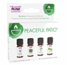 Peaceful Patio (4 Pack) Bug Bun - Citronella - Lemon Eucalyptus - Lemongrass 1 oz