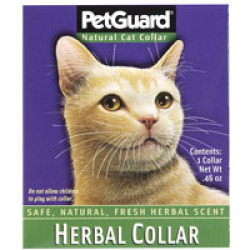 Pet Guard Herbal Collar for Cats (Fits Neck Up To 13 Inches) 1PC     TEMPORARILYUNAVAILABLE
