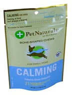 Pet Naturals of Vermont Calming For Small Dogs 21 chews TEMPORARELY UNAVAILABLE
