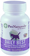Pet Naturals of Vermont Daily Best For Cats 100 tabs