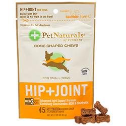 Pet Naturals of Vermont Hip & Joint For Small Dogs 45 chews-UNAVAILABLE
