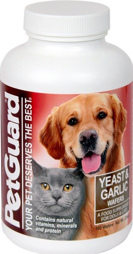 Petguard - Yeast&Garlic Wafer  160/Tb       TEMPORARILY UNAVAILABLE