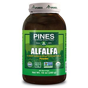 Pines Wheat Grass Alfalfa Powder 10oz