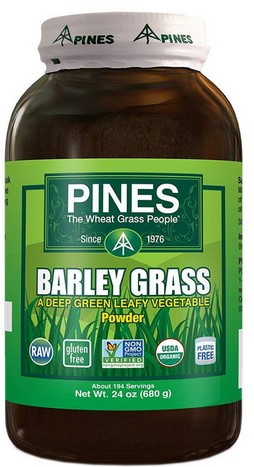 Pines Wheat Grass Green Energy Barley Grass 100% Pure 24 oz