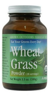 Pines Wheat Grass Green Energy Wheat Grass Powder 100% Pure 3.5 oz