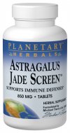 Planetary Herbals - Astragalus Jade Screen 850 mg 100 Tablets