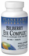 Planetary Herbals - Bilberry Eye Complex 404 mg 60 Tablets-OUT OF STOCK