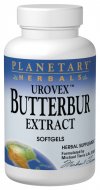 Planetary Herbals - Butterbur Extract Urovex 50 mg 50 Softgels     TEMPORARILY UNAVALIABLE