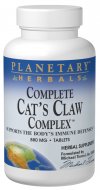Planetary Herbals - Complete Cat's Claw Complex 855 mg 42 Tablets