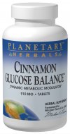 Planetary Herbals - Cinnamon Glucose Balance 910 mg 45 Tablets