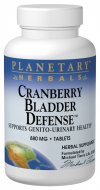 Planetary Herbals - Cranberry Bladder Defense 865 mg 120 Tablets