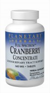 Planetary Herbals - Cranberry Concentrate Full Spectrum 560 mg 90 Tablets