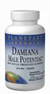 Planetary Herbals - Damiana Male Potential 575 mg 45 Tablets-OUT OF STOCK