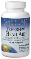Planetary Herbals - Feverfew Head Aid 615 mg 100 Tablets     TEMPORARILY UNAVAILABLE