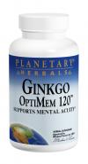 Planetary Herbals - Ginkgo OptiMem 120 120 mg 30 Tablets