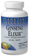 Planetary Herbals - Ginseng Elixir 844 mg 60 Tablets-OUT OF STOCK