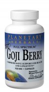 Planetary Herbals - Goji Berry Full Spectrum 700 mg 90 Vegetarian Capsules.