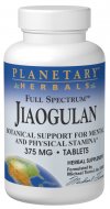 Planetary Herbals - Jiaogulan Full Spectrum 375 mg 30 Tablets
