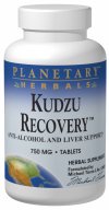 Planetary Herbals - Kudzu Recovery 750 mg 60 Tablets-OUT OF STOCK