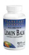 Planetary Herbals - Lemon Balm Full Spectrum 500 mg 60 Capsules