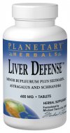 Planetary Herbals - Liver Defense 600 mg 120 Tablets