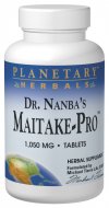 Planetary Herbals - Maitake-Pro Dr. Nanba's 1050 mg 30 Tablets-UNAVAILABLE