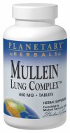 Planetary Herbals - Mullein Lung Complex 850 mg 180 Tablet