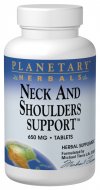 Planetary Herbals - Neck and Shoulders Support 650 mg 60 Tablets-OUT OF STOCK