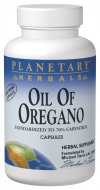 Planetary Herbals - Oil of Oregano 30 Vegetarian Capsules