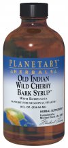 Planetary Herbals - Old Indian Wild Cherry Bark Syrup 8 fl oz 
