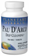 Planetary Herbals - Pau D'Arco Deep Cleansing 735 mg 150 Tablets