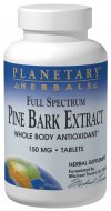 Planetary Herbals - Pine Bark Extract Full Spectrum 150 mg 60 Tablets