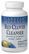 Planetary Herbals - Red Clover Cleanser 780 mg 72 Tablets