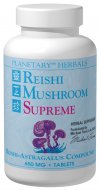 Planetary Herbals - Reishi Mushroom Supreme 650 mg 50 Tablets-OUT OF STOCK