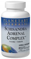 Planetary Herbals - Schisandra Adrenal Complex 710 mg 60 Tablets